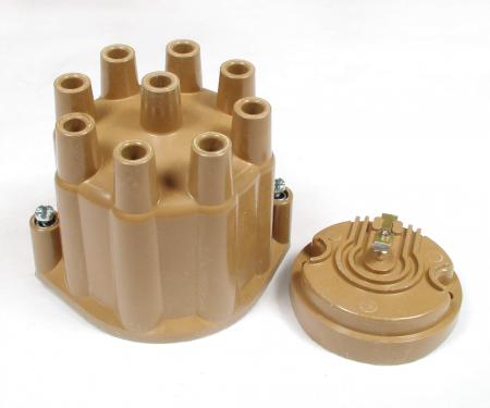 Accel Distributor Cap & Rotor Kit, Female Socket Style, Tan 8120ACC