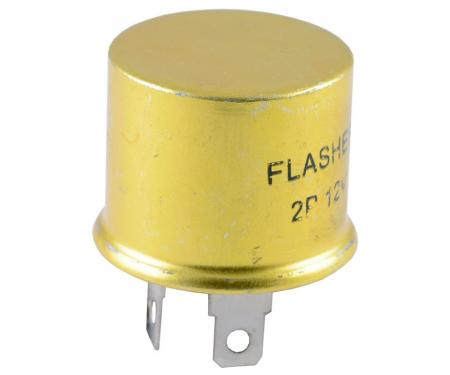 Dennis Carpenter Turn Signal Flasher 12V - 2 Prong - 1956-60 Ford Truck, 1956-59 Ford Car B6A-13350-A