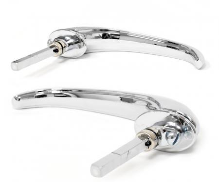 ACP Outside Door Handle Chrome Pair FP-BD010