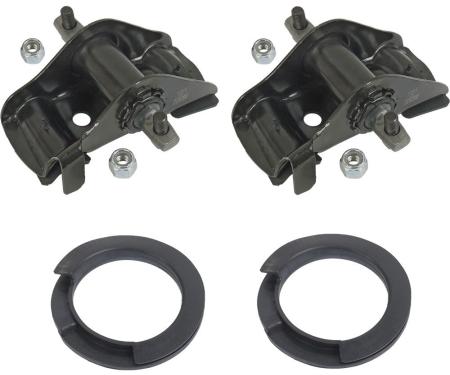 1962-70 Ford Fairlane, 1967-79 Ranchero, 1968-76 Torino & Mercury Montego Lower Shock Mount/Coil Spring Insulator Kit