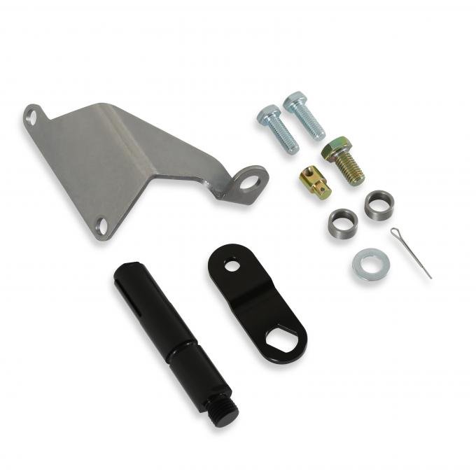 B&M Cable Bracket & Shift Lever Kit, Pro Gate Shifter, AODE/4R70W 40507