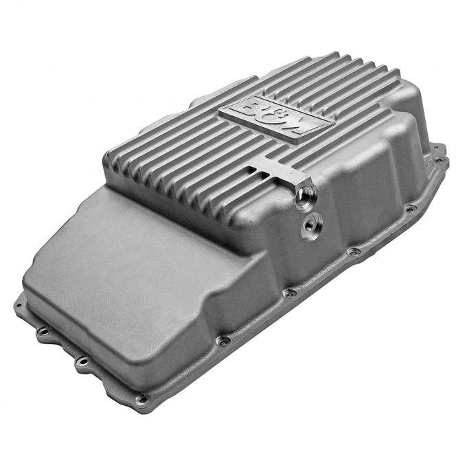 B&M HI-TEK DEEP TRANSMISSION PAN, Natural 70399