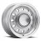 Legendary Wheels 1964-1973 Ford Mustang LW 60 15x7 12 Slot Rim 5x4.5" Silver LW60-50754S