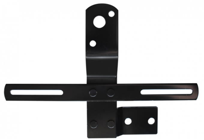 Key Parts '47-'53 Tail Light Bracket (Black) Driver's Side 0846-753 L