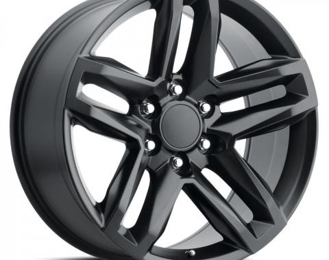 Factory Reproductions Z71 Wheels Split 5 20X9 6X5.5 +15 HB 78.1 Z71 Split 5 Spoke Satin Black With Cap FR Series 94 94090156503