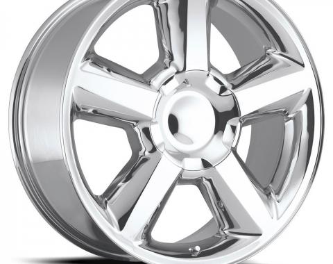 Factory Reproductions Chevy Tahoe Wheels 20X8.5 6X5.5 +30 HB 78.1 2007 Tahoe Polished With Cap FR Series 31 31085306511