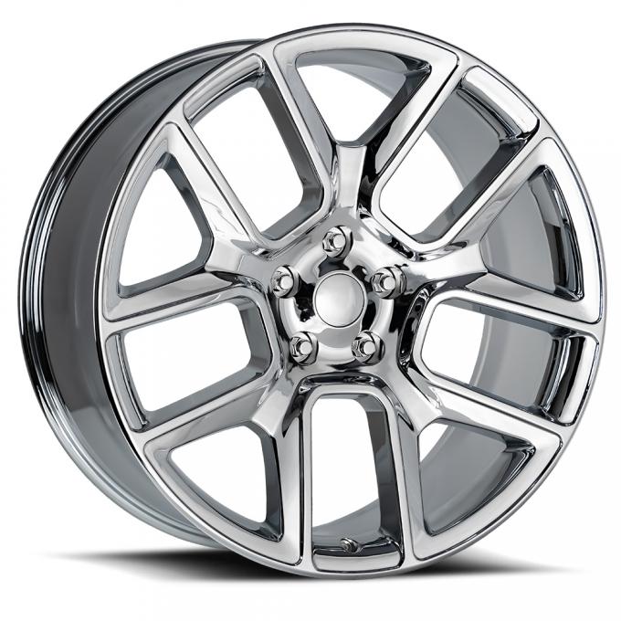 Factory Reproductions Ram 1500 Wheels 24X10 5X5.5 +25 HB 77.8 19 Ram 1500 Chrome With Cap FR Series 76 76410255501