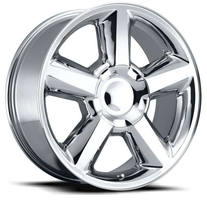 Factory Reproductions Chevy Tahoe Wheels 20X8.5 6X5.5 +30 HB 78.1 2007 Tahoe Chrome With Cap FR Series 31 31085306501