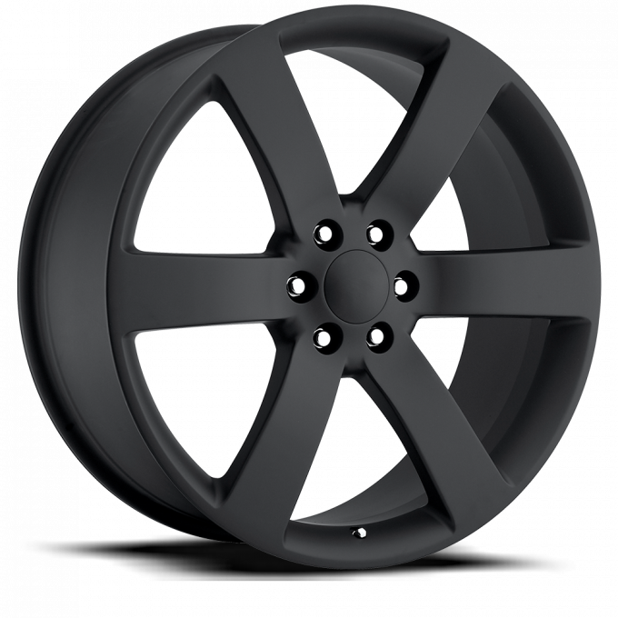 Factory Reproductions Tahoe Wheels 22X9 6X5.5 +22 HB 78.1 Tbss 1500 Tahoe Suburban Satin Black With Cap FR Series 32 32290226503