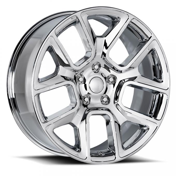 Factory Reproductions Ram 1500 Wheels 22X9 5X5.5 +15 HB 77.8 19 Ram 1500 Chrome With Cap FR Series 76 76290155501