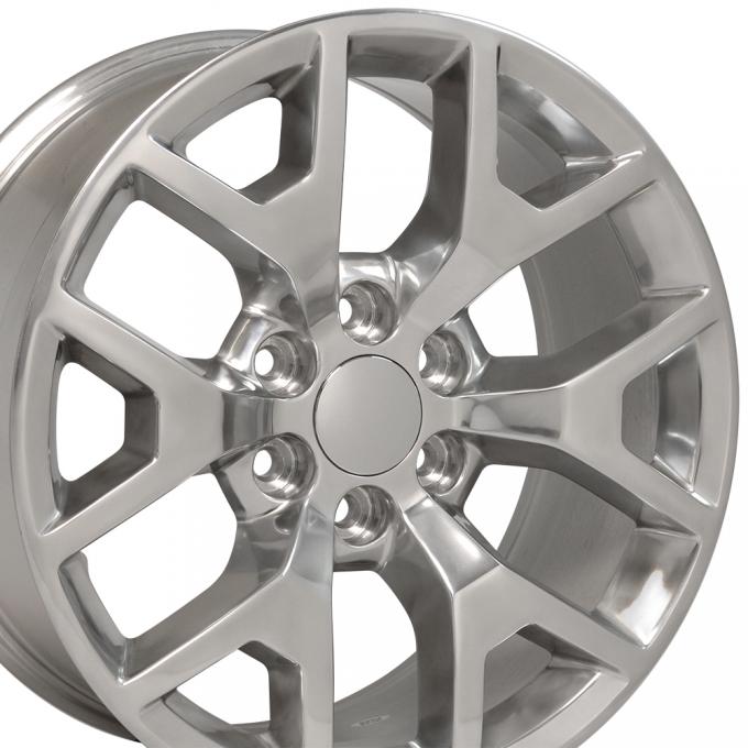 Polished Rims fit GMC Sierra 20x9