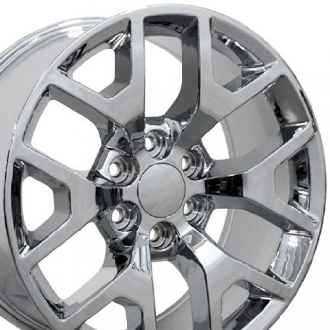 22" Fits GMC - Sierra 1500 Wheel - Chrome 22x9