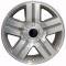 22" Fits Chevrolet - Texas Wheel - Mach'd Silver 22x9