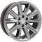 20" Fits Chevrolet - Tahoe Wheel - Hyper Black with Chrome Inserts 20x8.5