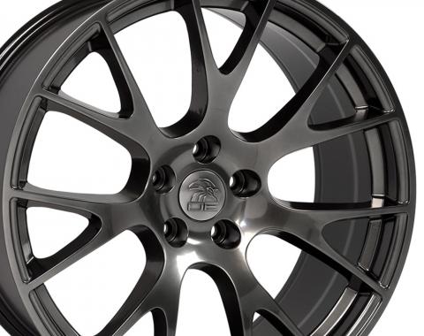 22" Fits Dodge - Ram Wheel Replica - Hyper Black 22x10