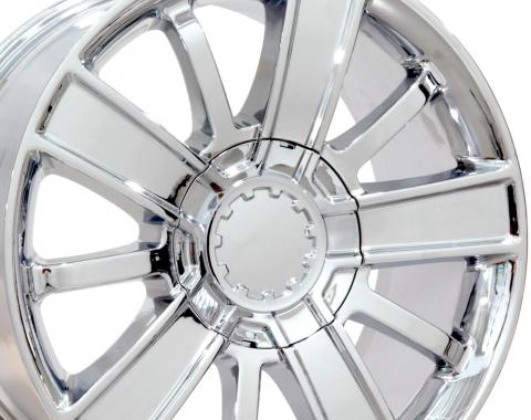 20" Fits Chevrolet - Silverado Wheel - Chrome 20x9