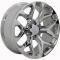 Sierra Style Chrome Replica Wheel Fits Chevrolet 20x9