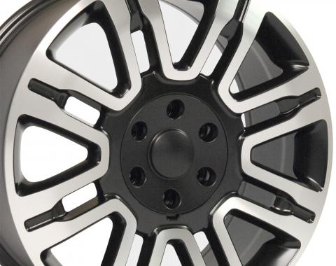 20" Wheel Replica fits Ford Expedition - Matte Black with a Machined Face 20x8.5 SN