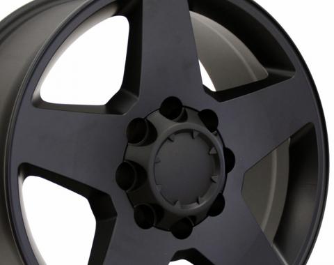 20" Fits Chevrolet - Silverado Wheel - Matte Black 20x8.5