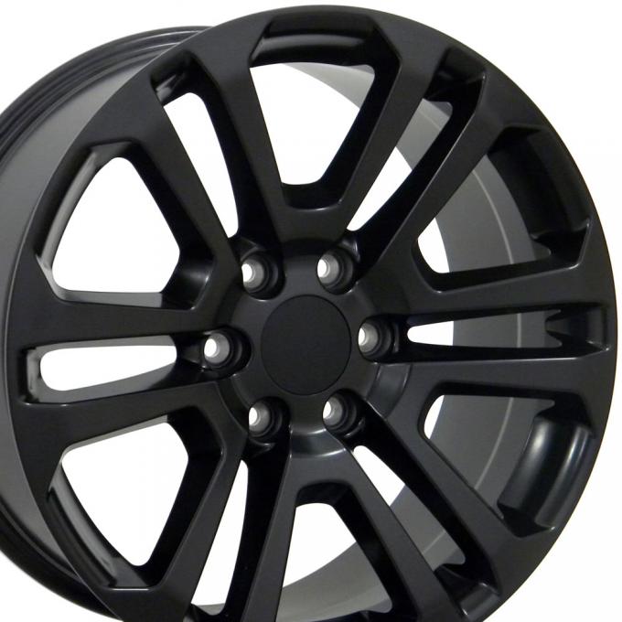 22" Fits GMC - Sierra Wheel - Matte Black 22x9