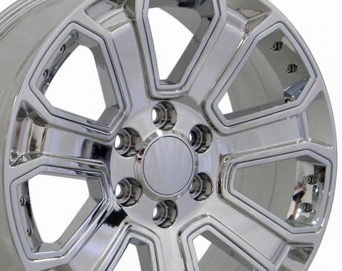 Chrome Replica Wheel fits Chevrolet Silverado 22x9