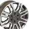 20" Wheel Replica fits Ford Expedition - Gunmetal Machined Face 20x8.5