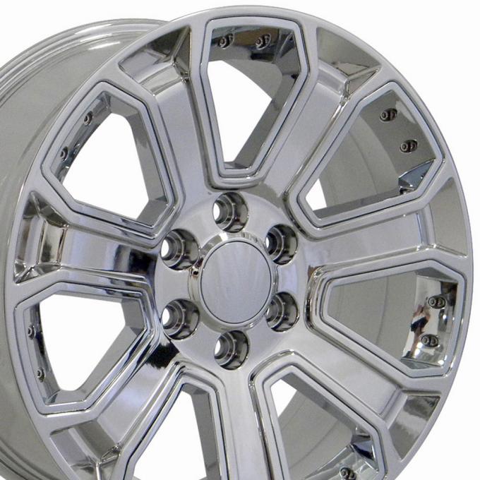 Chrome Replica Wheel fits Chevrolet Silverado 22x9