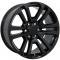 22" Fits GMC - Sierra Wheel - Matte Black 22x9