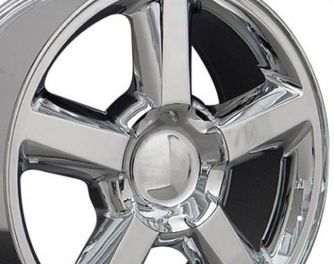 20" Fits Chevrolet - Tahoe Wheel - Chrome 20x8.5