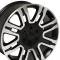 20" Wheel Replica fits Ford Expedition - Matte Black with a Machined Face 20x8.5 SN