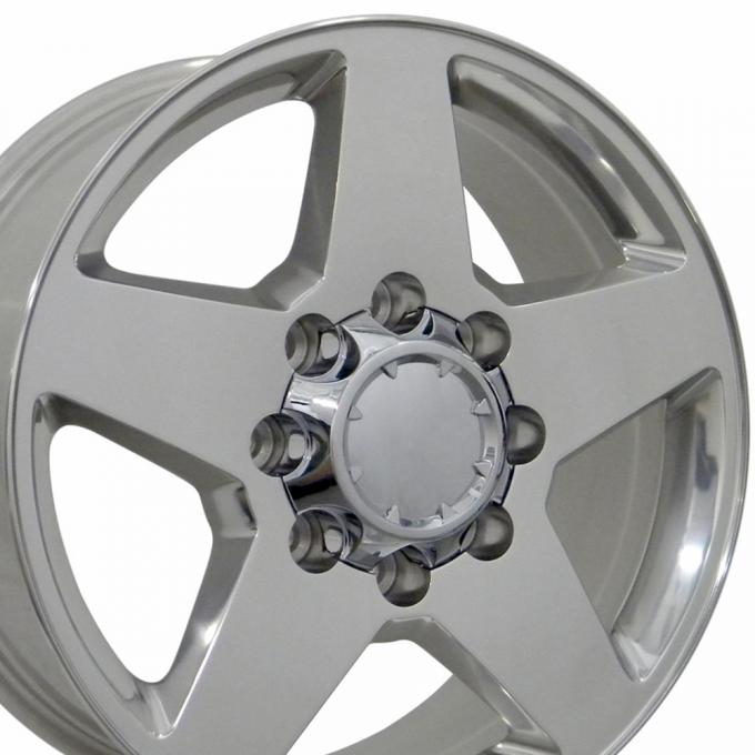 20" Fits Chevrolet - Silverado Wheel - Polished 20x8.5