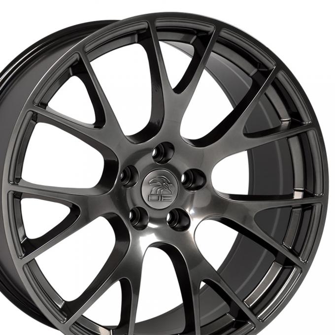 22" Fits Dodge - Ram Wheel Replica - Hyper Black 22x10