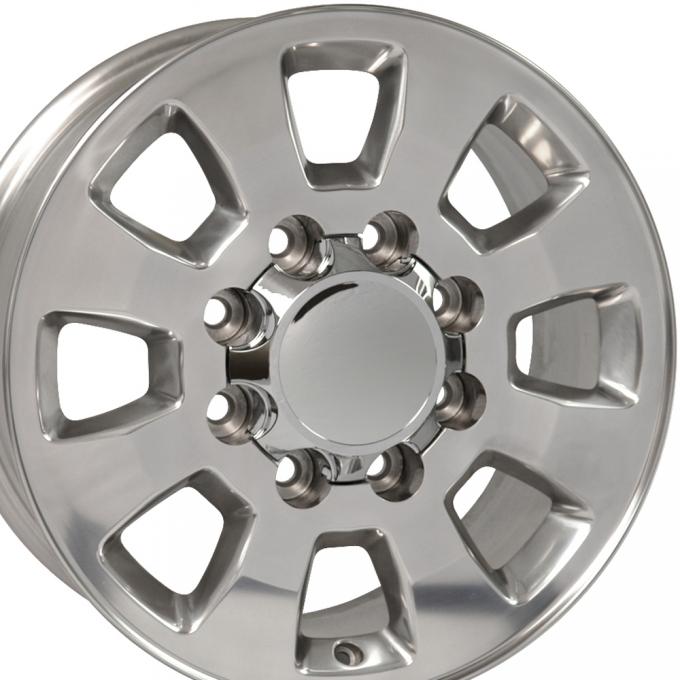 18" Fits GMC - Sierra 2500/3500 Wheel - Polished 18x8