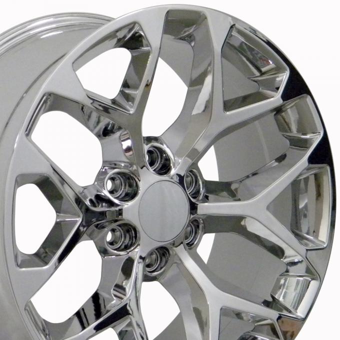 Sierra Style Chrome Replica Wheel Fits Chevrolet 20x9