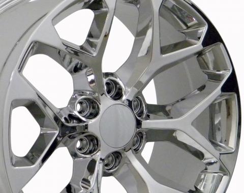 Sierra Style Chrome Replica Wheel Fits Chevrolet 20x9