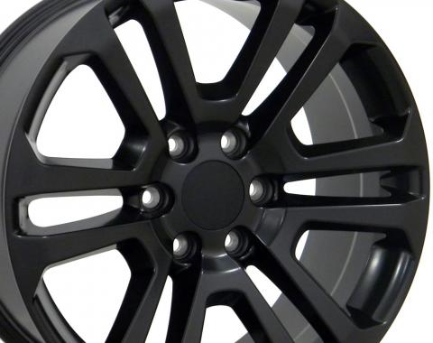 22" Fits GMC - Sierra Wheel - Matte Black 22x9