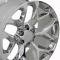 Sierra Style Chrome Replica Wheel Fits Chevrolet 20x9