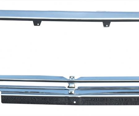 AMD Grille Shell, Chrome Steel, 78-79 Ford F100; F150; F250; Bronco 160-4578-1C