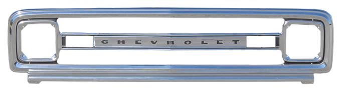 AMD Grille Shell w/ Chevrolet Letters, Anodized Aluminum 160-4069
