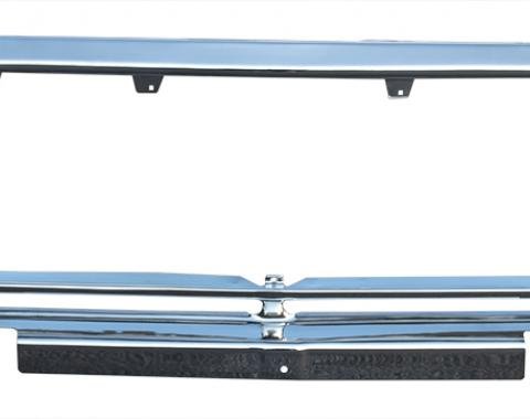 AMD Grille Shell, Chrome Steel, 78-79 Ford F100; F150; F250; Bronco 160-4578-1C