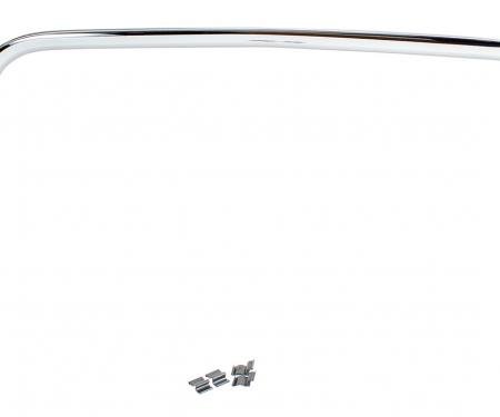 AMD Door Trim Panel, Inner, Chrome, LH, 55-59 Chevy GMC Truck ('55 2nd Series) 542-4055-CL