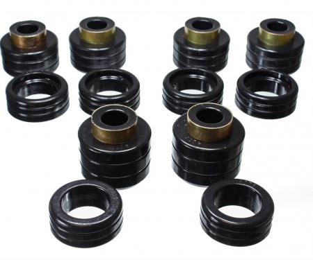 Energy Suspension Black Body Mount Set 3.4123G