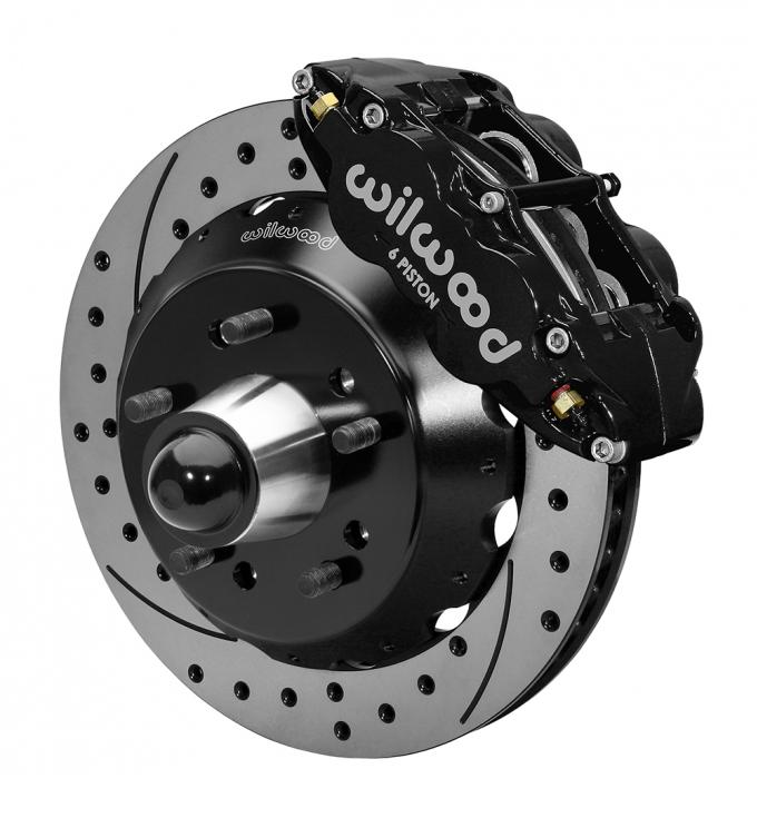 Wilwood Brakes Forged Narrow Superlite 6R Big Brake Front Brake Kit (Hub) 140-10776-D