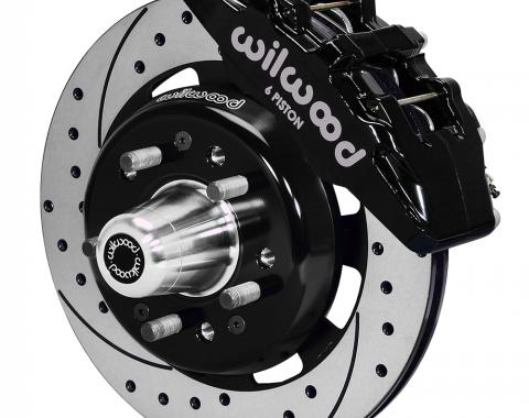 Wilwood Brakes Forged Dynapro 6 Big Brake Front Brake Kit (Hub) 140-10737-D