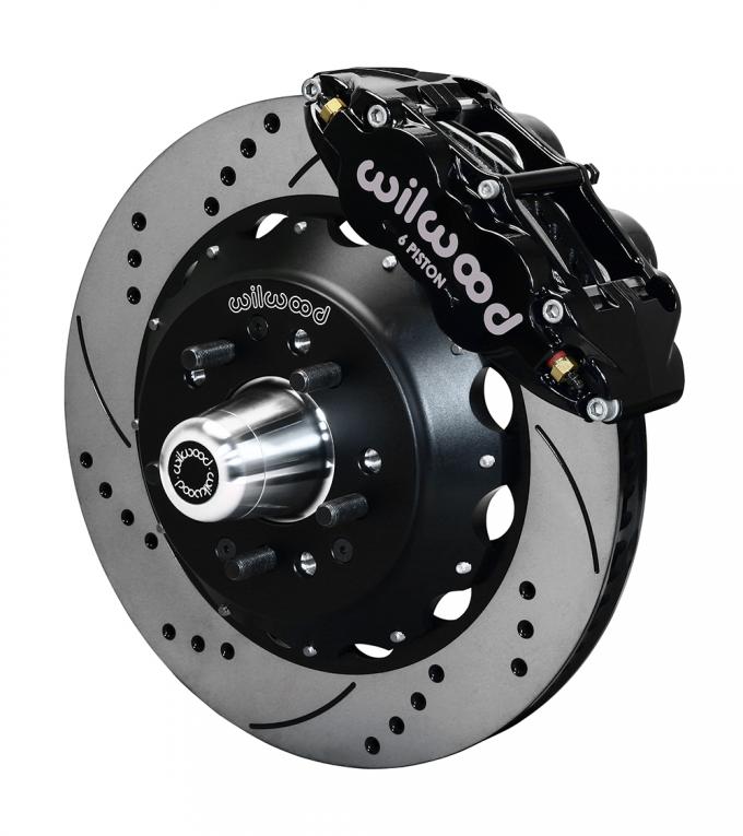 Wilwood Brakes Forged Narrow Superlite 6R Big Brake Front Brake Kit (Hub) 140-12465-D