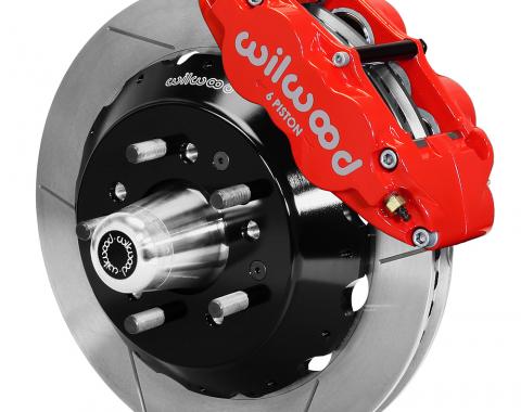 Wilwood Brakes Forged Narrow Superlite 6R Big Brake Front Brake Kit (Hub) 140-10284-R