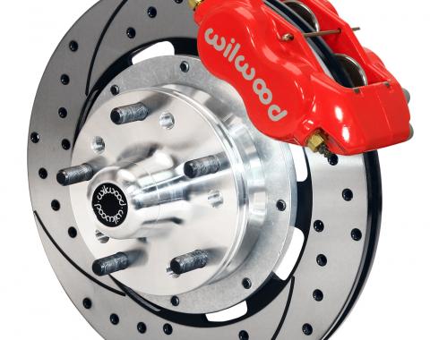 Wilwood Brakes Forged Dynalite Big Brake Front Brake Kit (Hub) 140-8583-DR