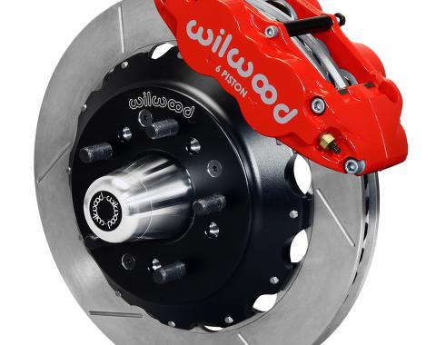 Wilwood Brakes Forged Narrow Superlite 6R Big Brake Front Brake Kit (Hub) 140-12299-R