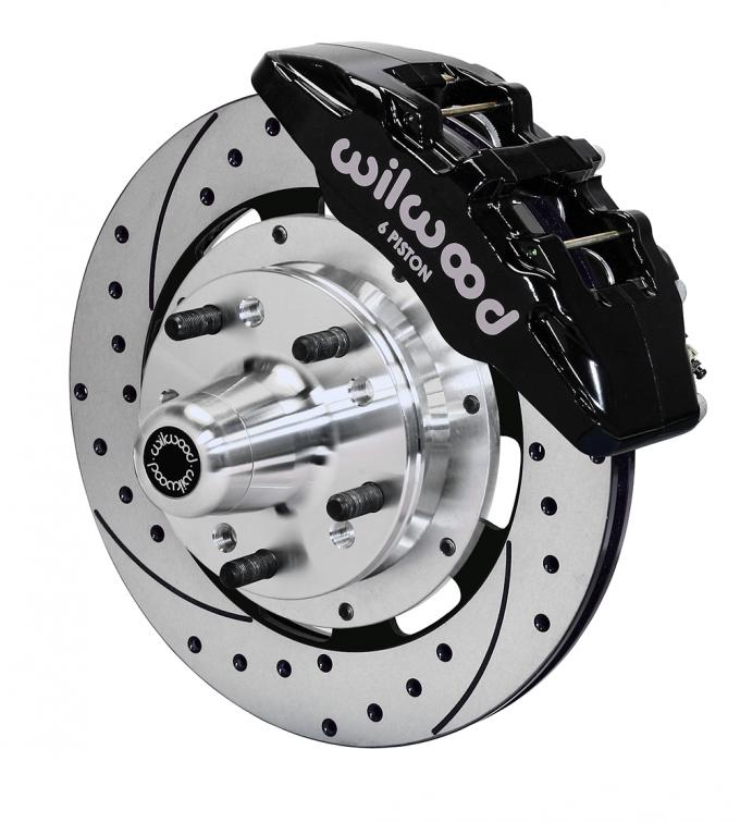 Wilwood Brakes Forged Dynapro 6 Big Brake Front Brake Kit (Hub) 140-10739-D