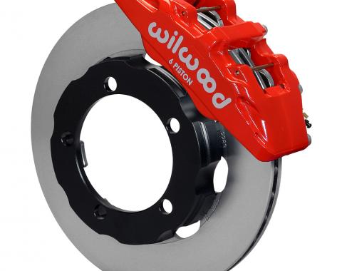 Wilwood Brakes 1966-1975 Ford Bronco Forged Dynapro 6 Big Brake Front Brake Kit (Hat) 140-13303-R